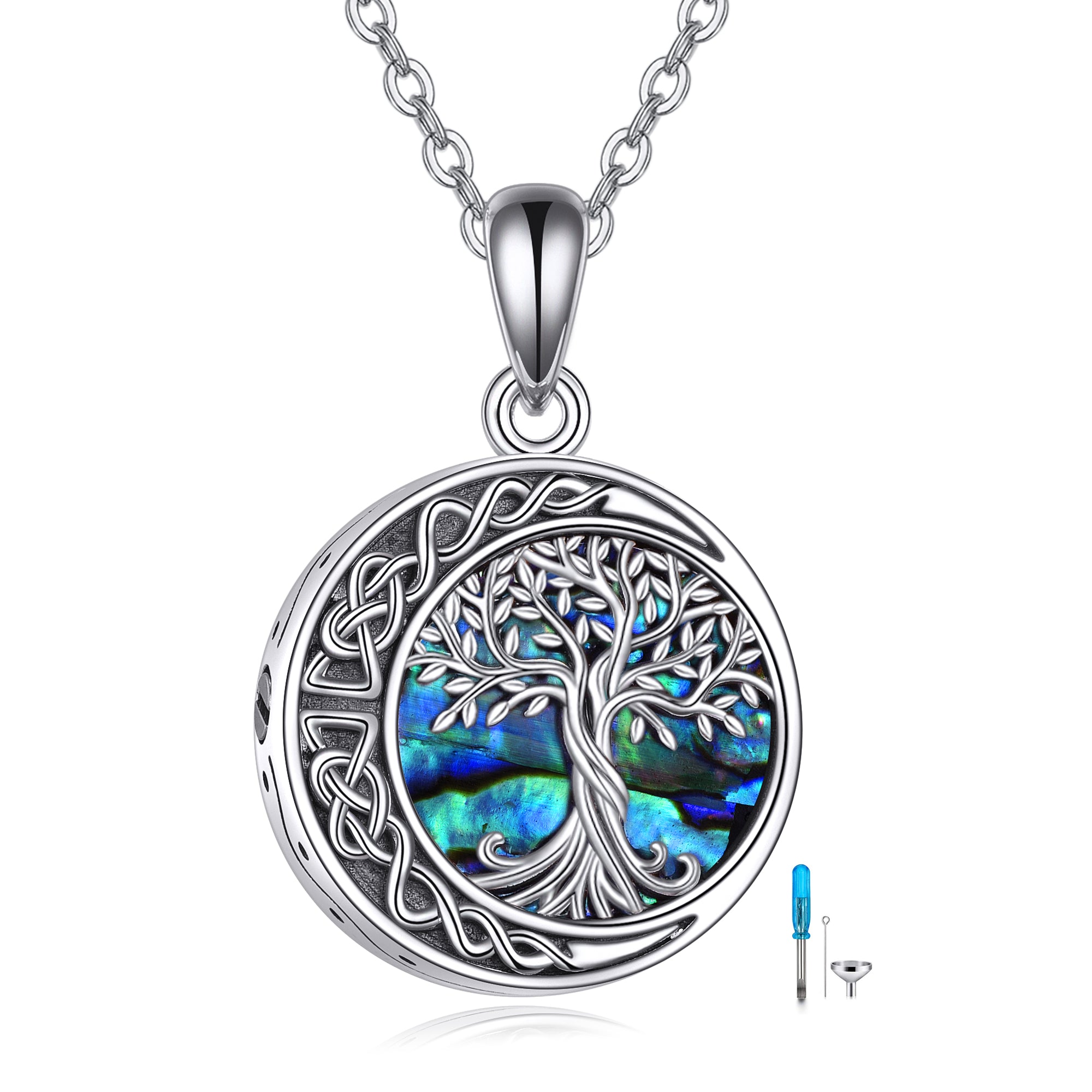 Memories in Nature: Tree of Life Urn Necklace