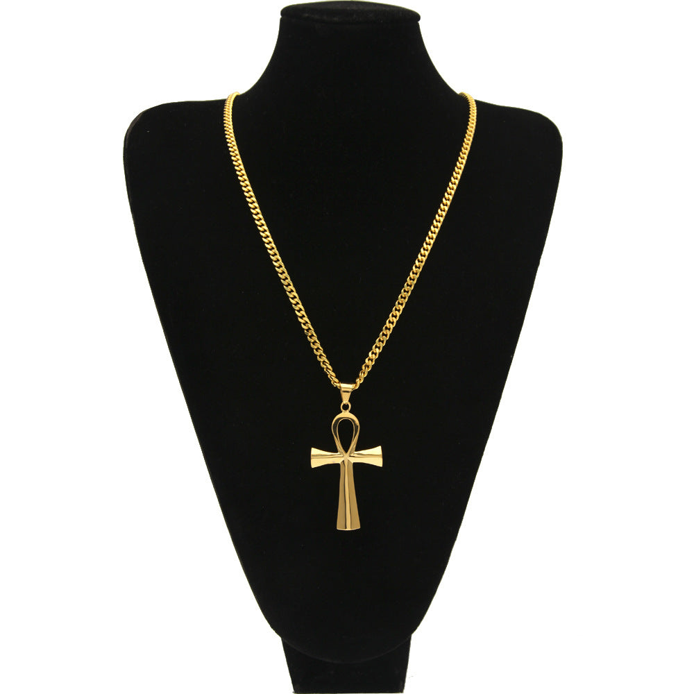 ankh key of life pendant necklace one
