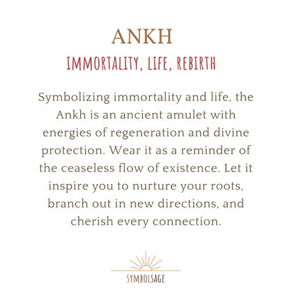 Soul's Guardian: Ankh Key of Life Pendant Necklace