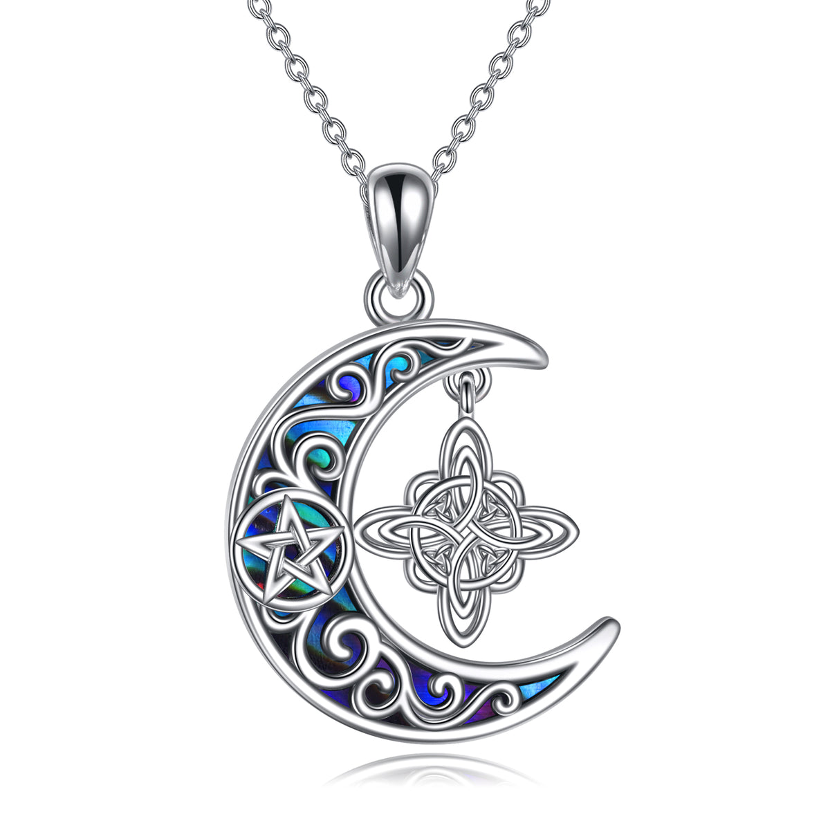 Wiccan Wonder: Witch's Knot Pendant Necklace