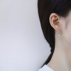 crescent moon earrings one