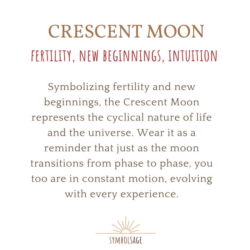 Lunar Charm: Crescent Moon Pendant Necklace