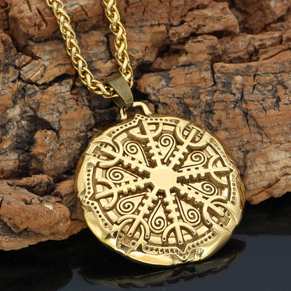 helm of awe necklace three