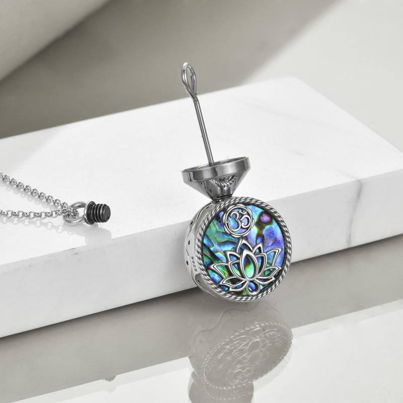 lotus urn necklace one