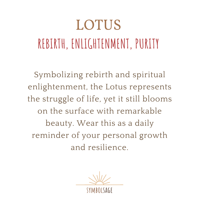 Zen Harmony: Lotus Symbol Pendant Yoga Necklace